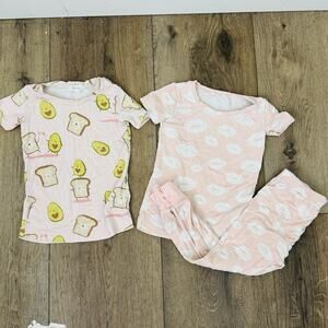 Angel Dear Toddler Pajama Set Bundle Girls Size 3T